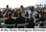 Jim LaMattery at the Ricky Rodriguez Memorial. 